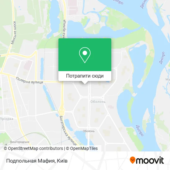 Карта Подпольная Мафия