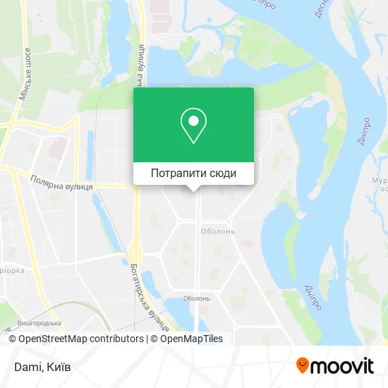 Карта Dami