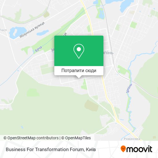 Карта Business For Transformation Forum