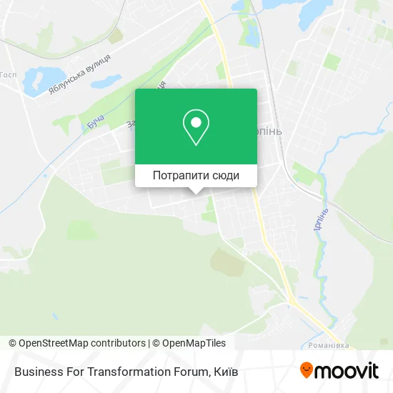 Карта Business For Transformation Forum