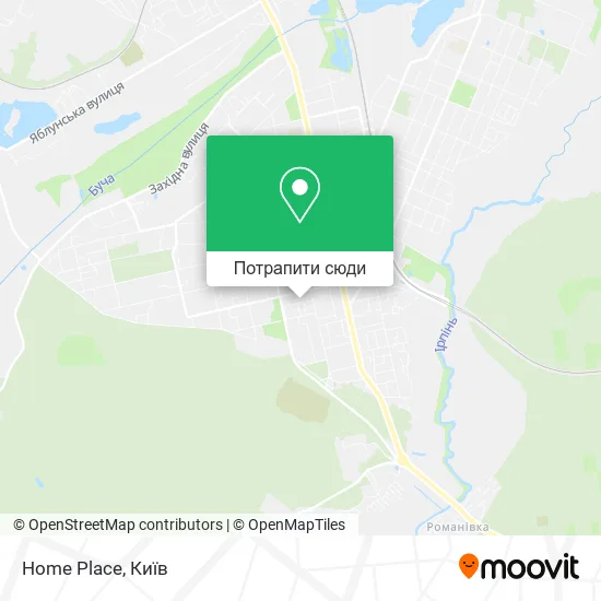 Карта Home Place