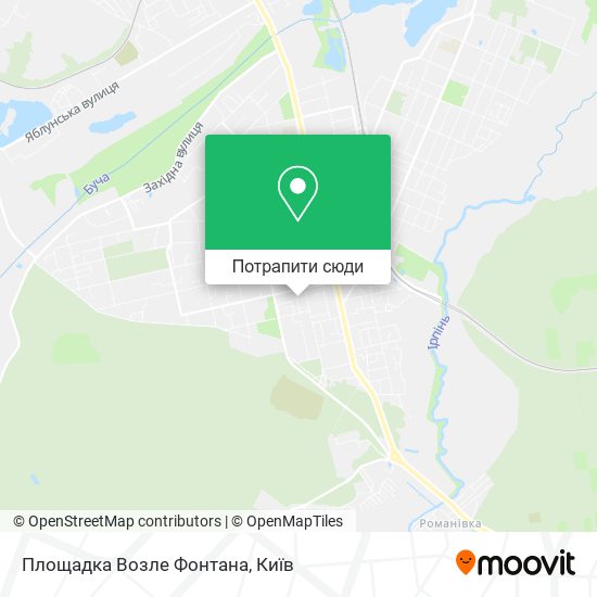 Карта Площадка Возле Фонтана