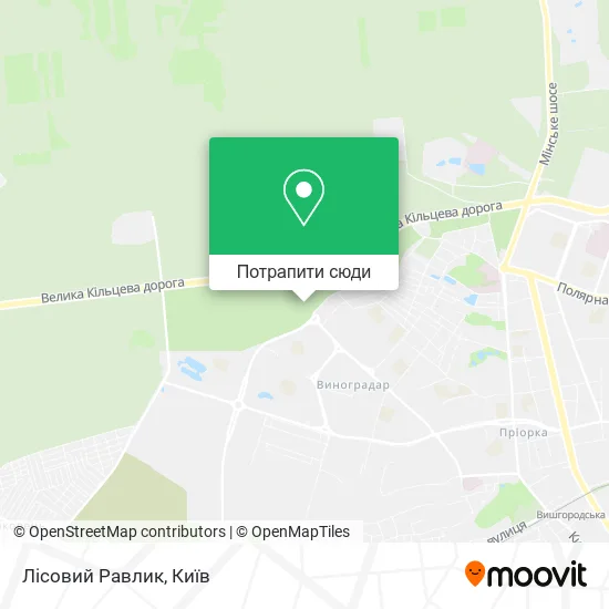 Карта Лісовий Равлик
