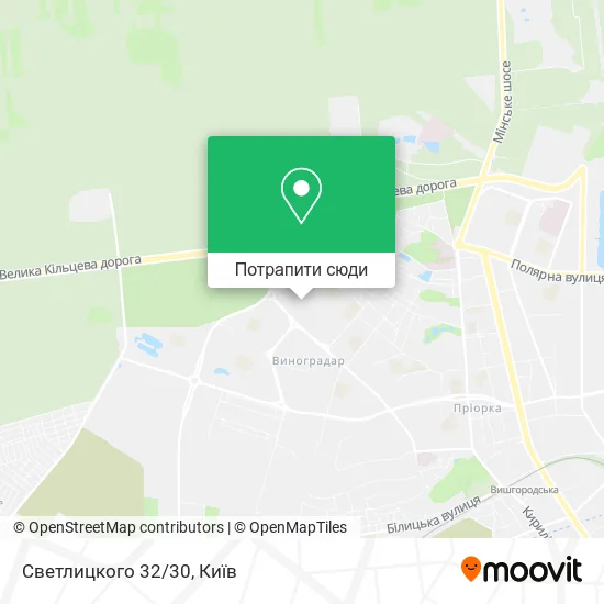 Карта Светлицкого 32/30