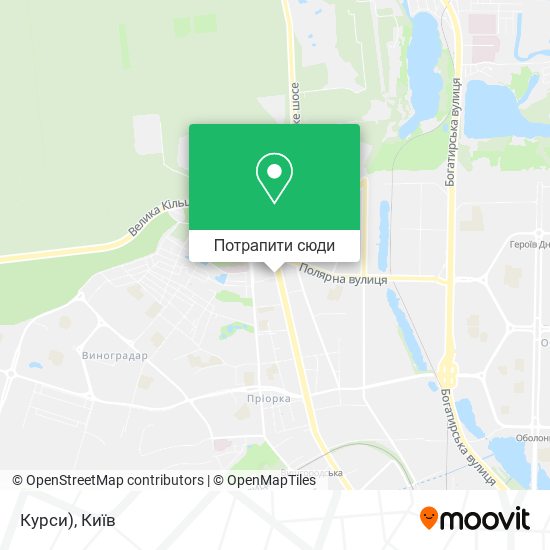 Карта Курси)
