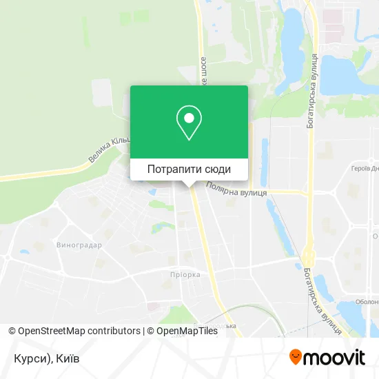 Карта Курси)