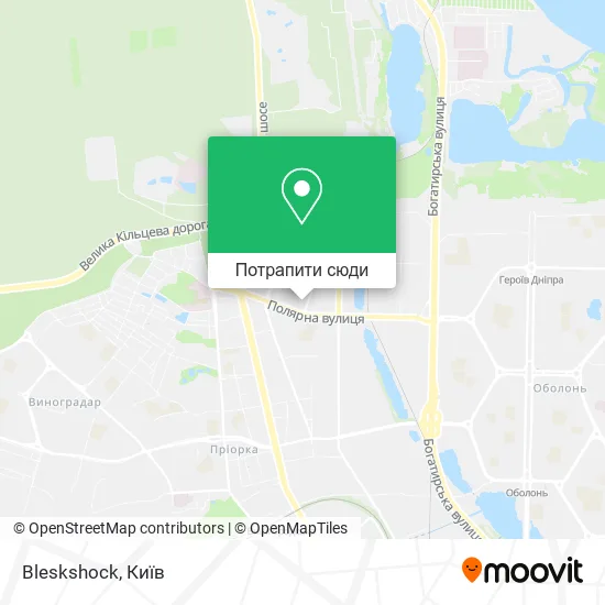 Карта Bleskshock