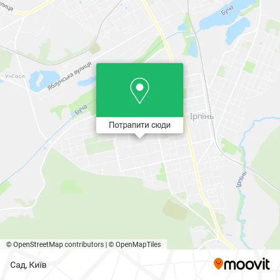 Карта Сад
