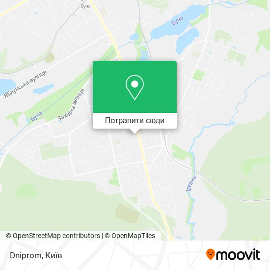 Карта Dniprom