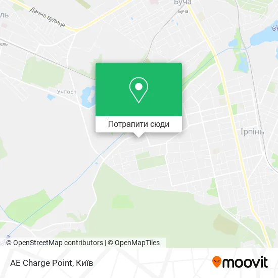 Карта AE Charge Point