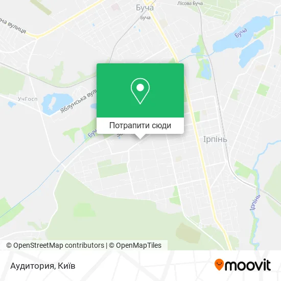 Карта Аудитория