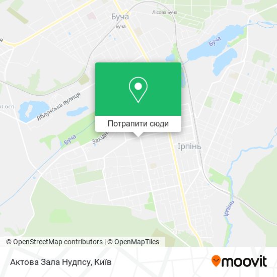 Карта Актова Зала Нудпсу