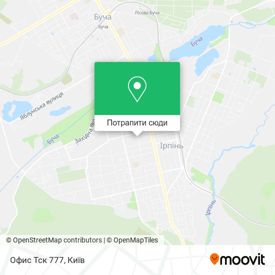 Карта Офис Тск 777