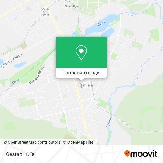 Карта Gestalt