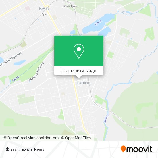 Карта Фоторамка