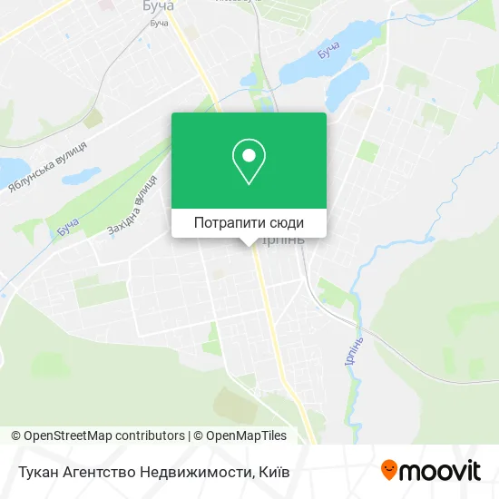 Карта Тукан Агентство Недвижимости