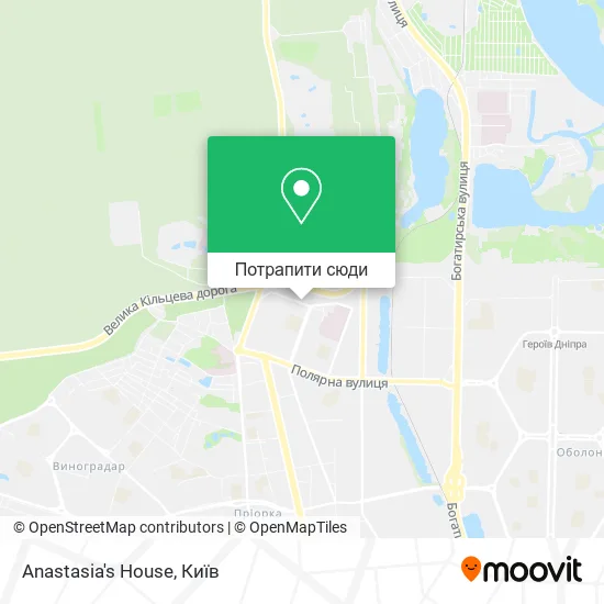 Карта Anastasia's House