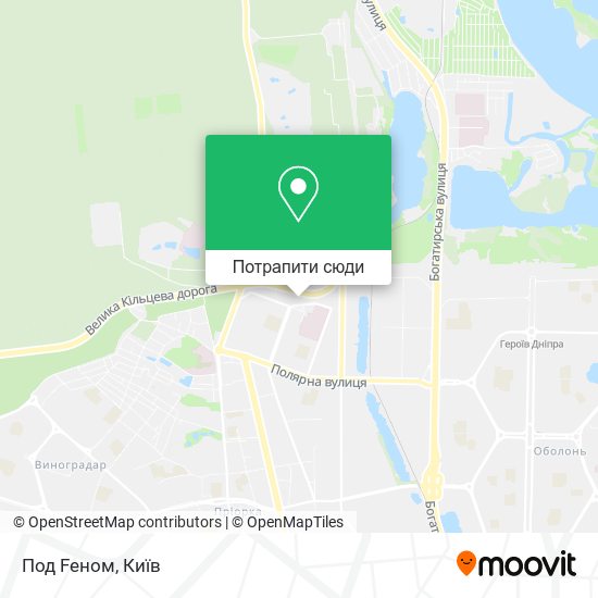 Карта Под Fеном