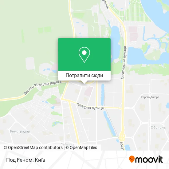Карта Под Fеном