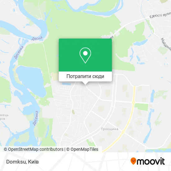 Карта Domksu