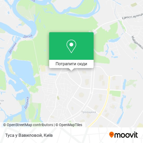 Карта Туса у Вавиловой