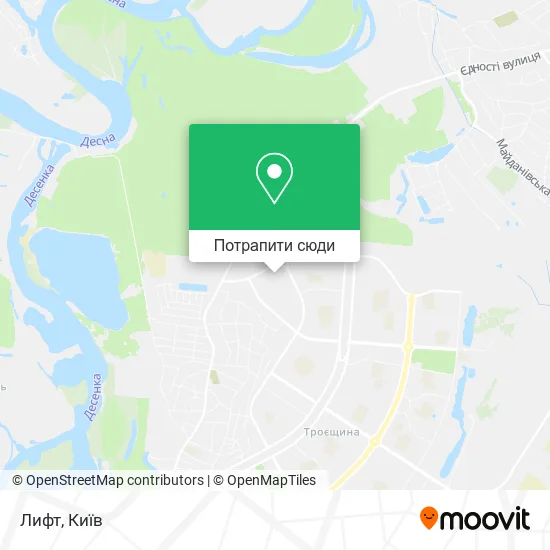 Карта Лифт
