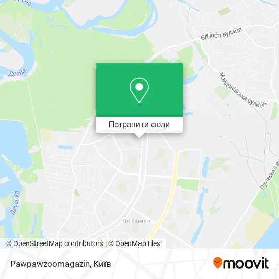 Карта Pawpawzoomagazin