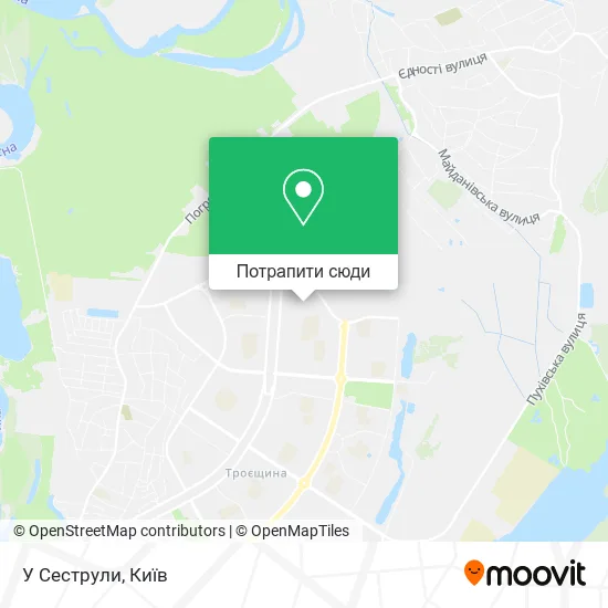 Карта У Сеструли