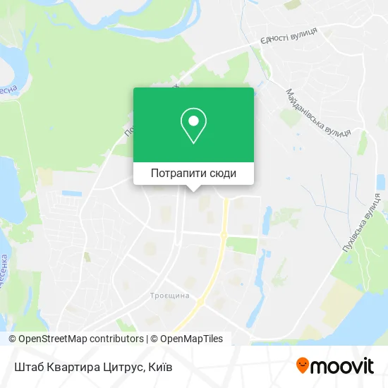 Карта Штаб Квартира Цитрус