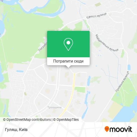 Карта Гуляш