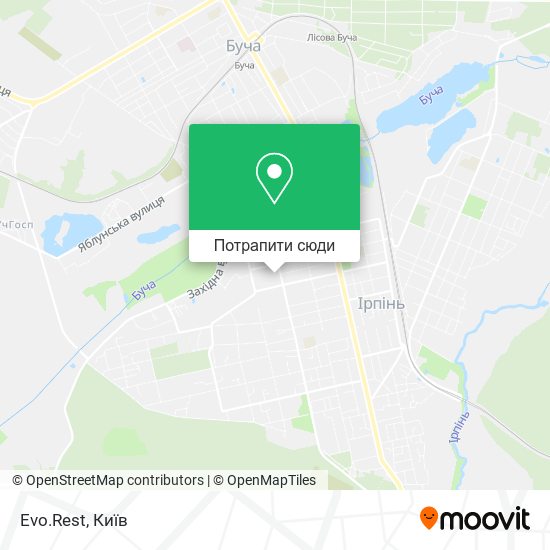 Карта Evo.Rest