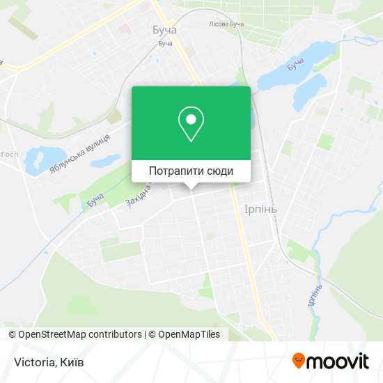 Карта Victoria
