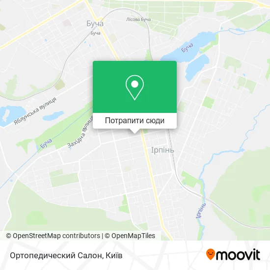 Карта Ортопедический Салон