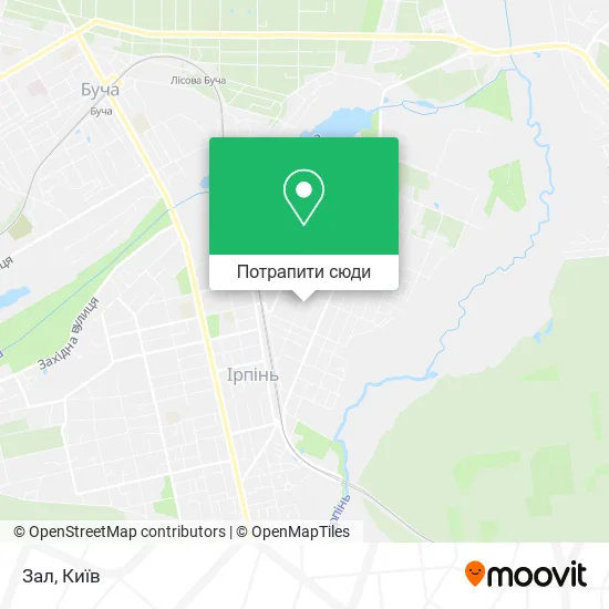 Карта Зал