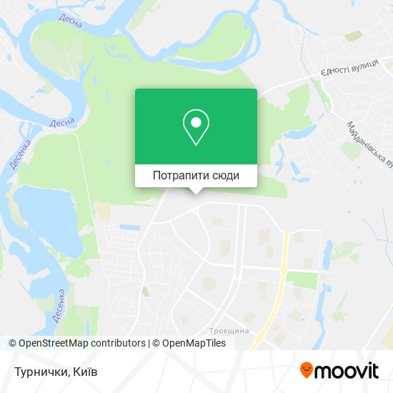 Карта Турнички