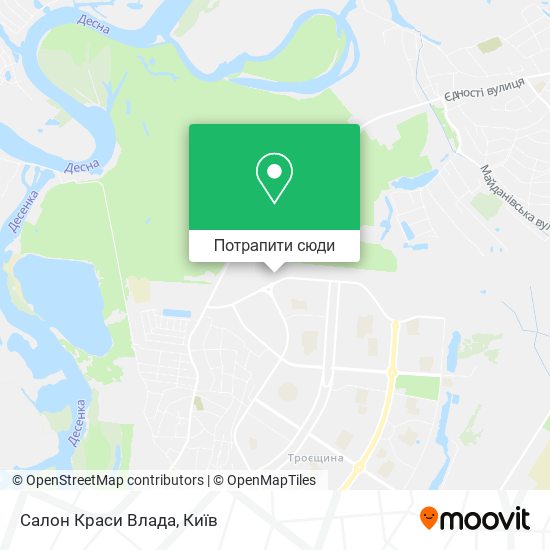 Карта Салон Краси Влада