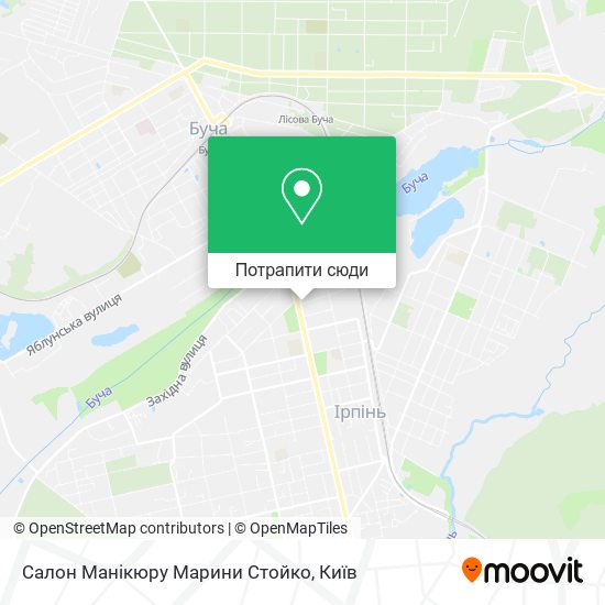Карта Салон Манікюру Марини Стойко