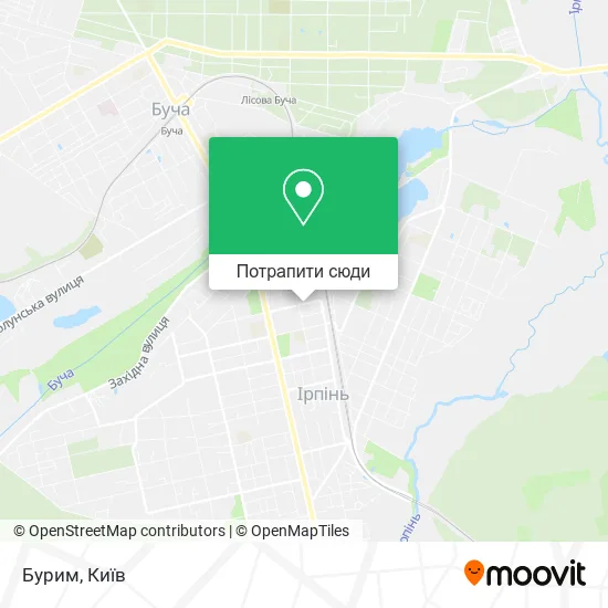 Карта Бурим