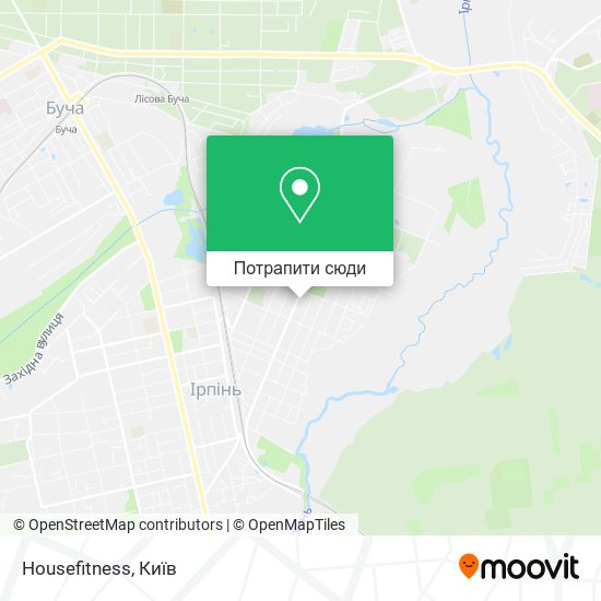 Карта Housefitness