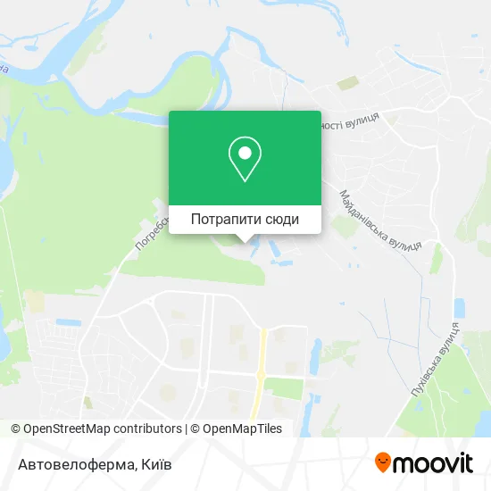 Карта Автовелоферма