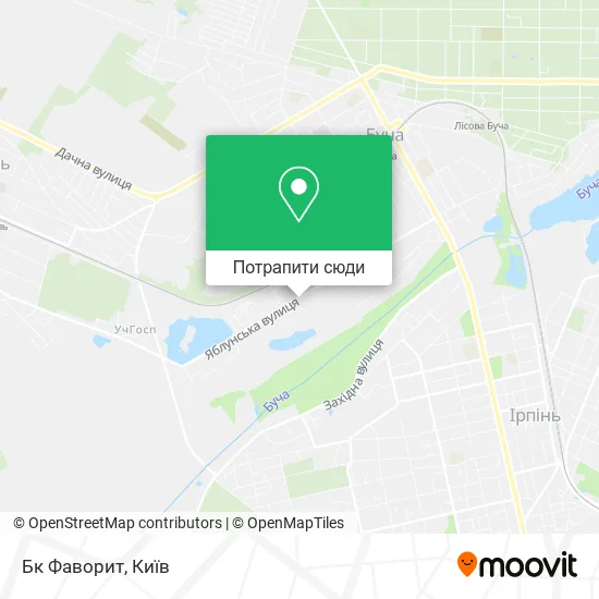Карта Бк Фаворит
