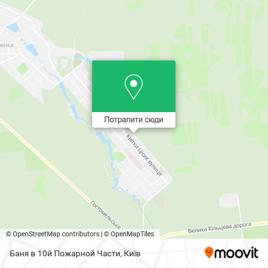 Карта Баня в 10й Пожарной Части