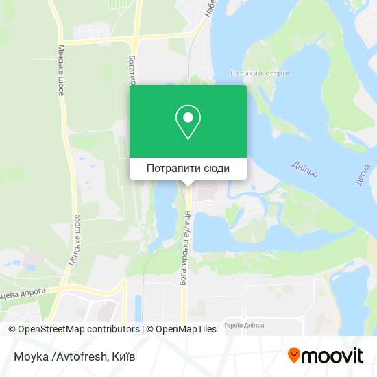 Карта Moyka /Avtofresh