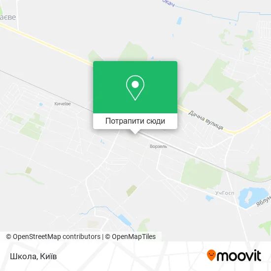 Карта Школа