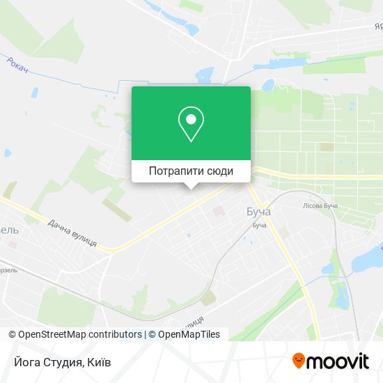 Карта Йога Студия