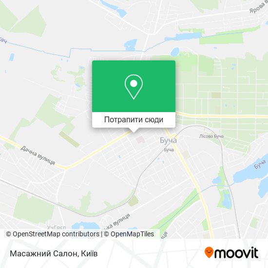 Карта Масажний Салон