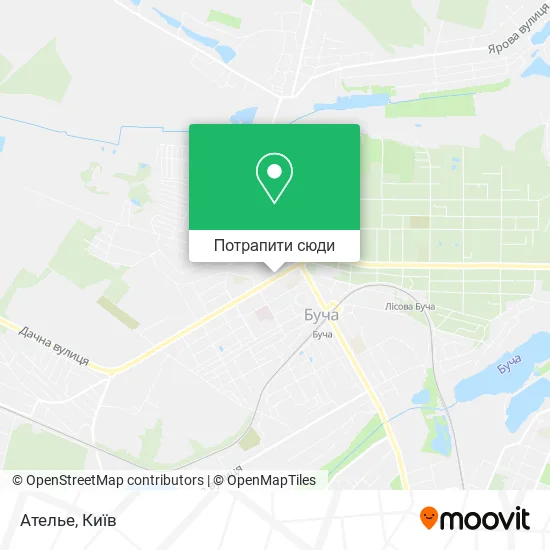 Карта Ателье