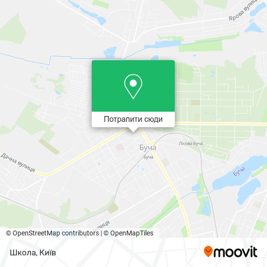 Карта Школа