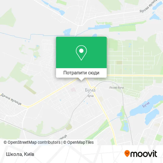 Карта Школа