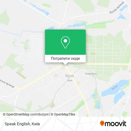Карта Speak English
